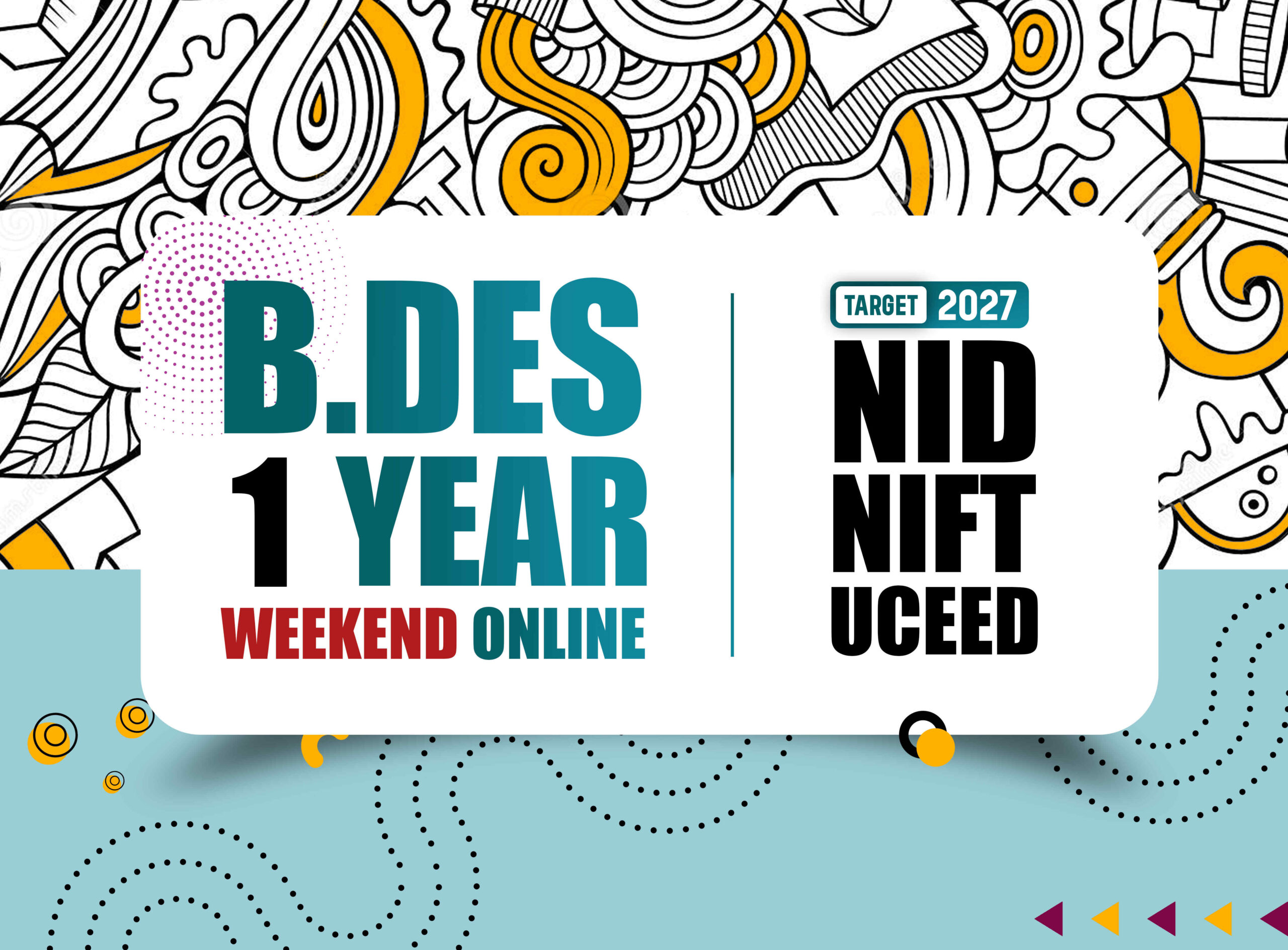 B.des 1 year weekend