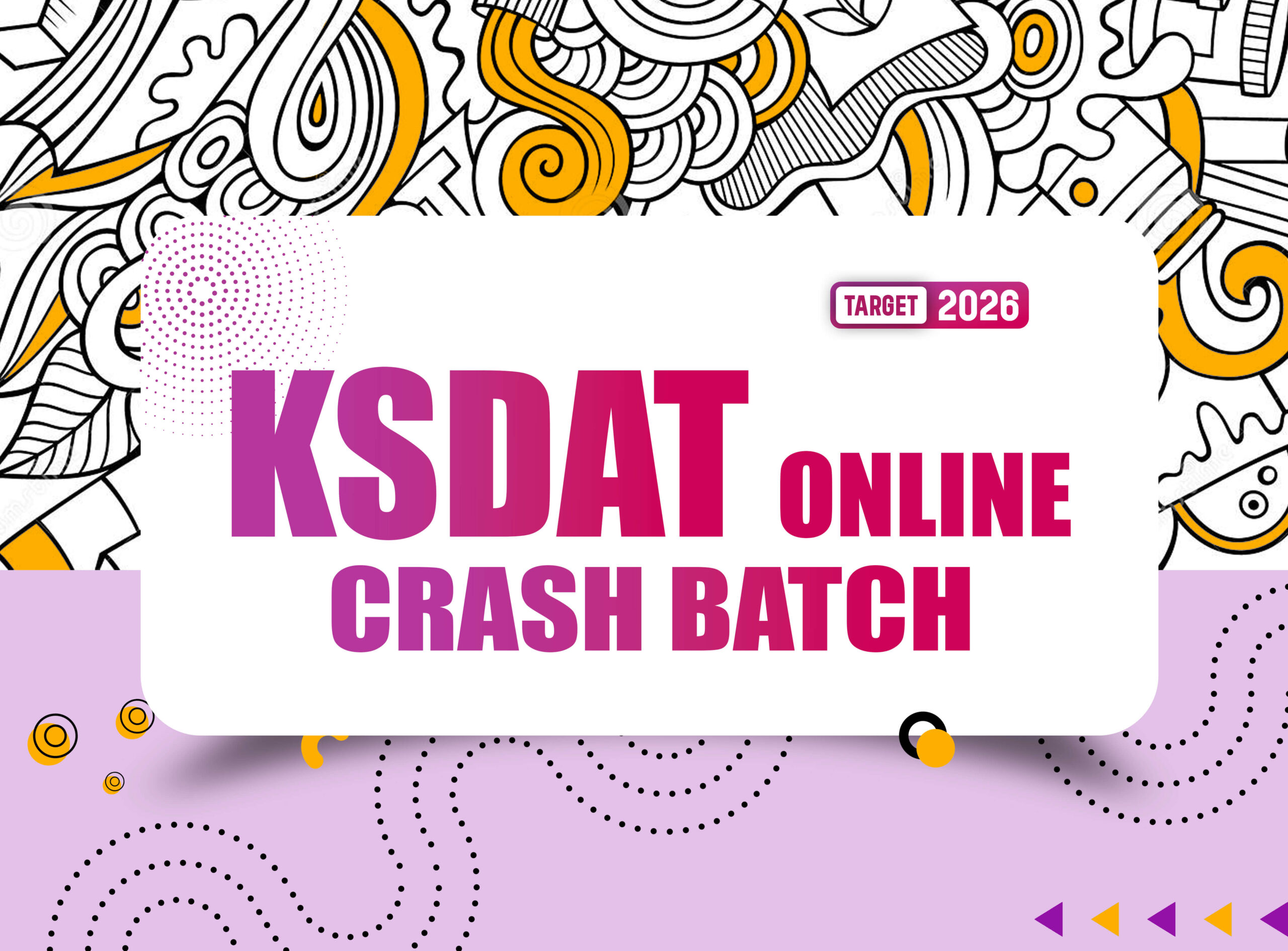 KSDAT (ONLINE + PRERECORDED)