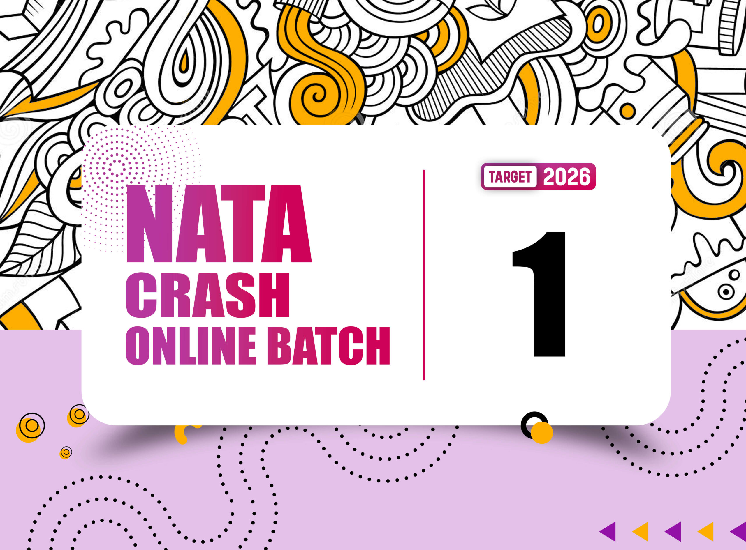 NATA ONLINE BATCH 1